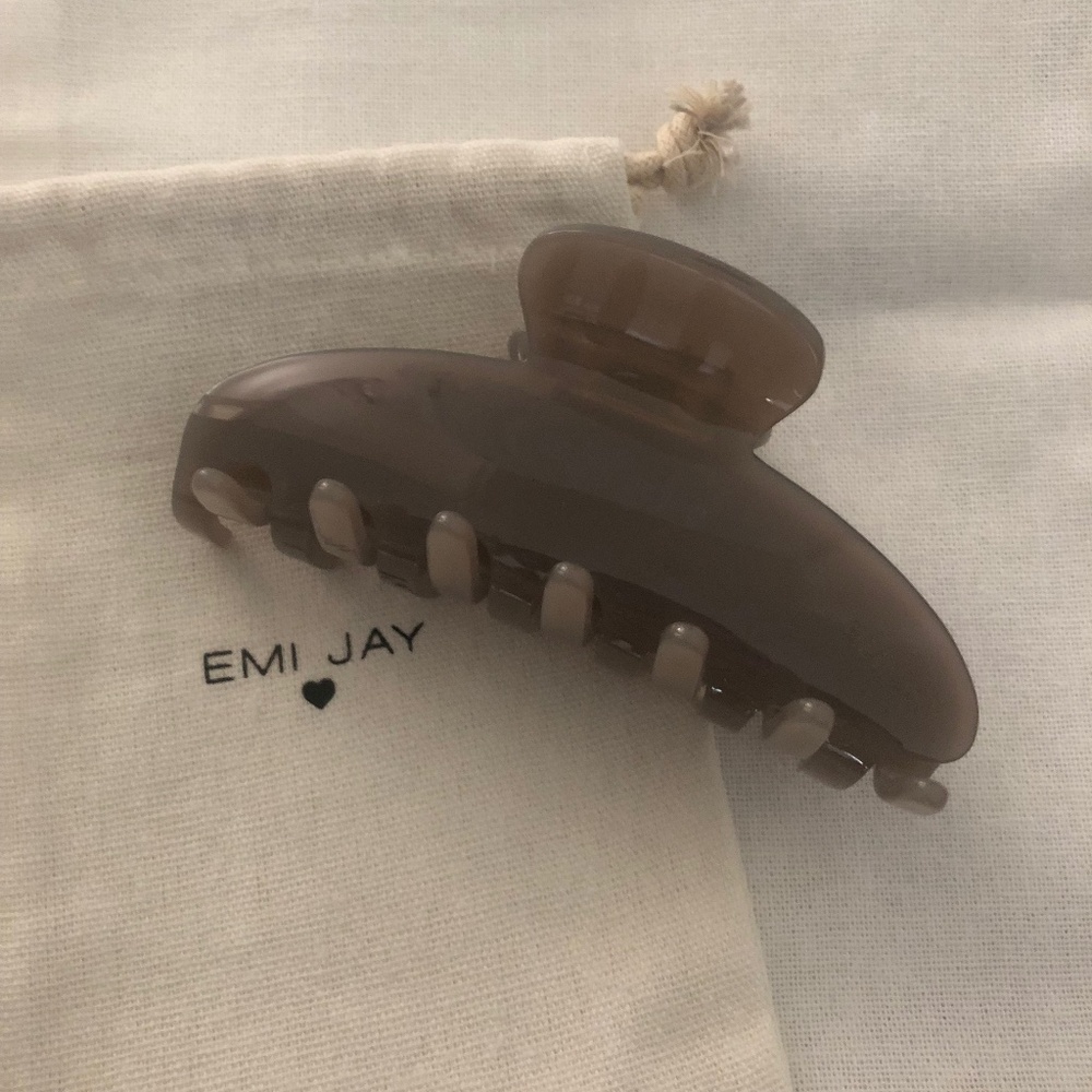 Emi Jay Big Effing Clip Earl Grey NIB